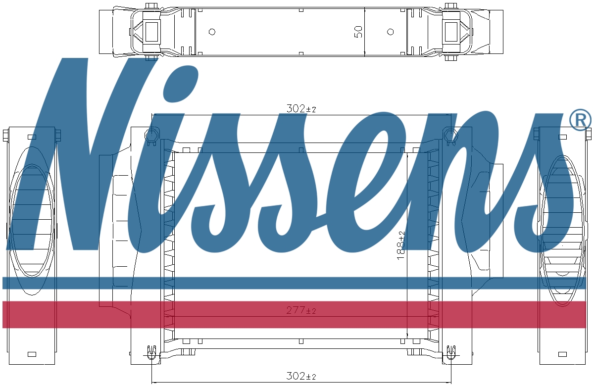 Nissens Intercooler 961604