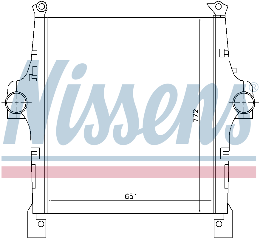 Nissens Charge Air Intercooler 97047