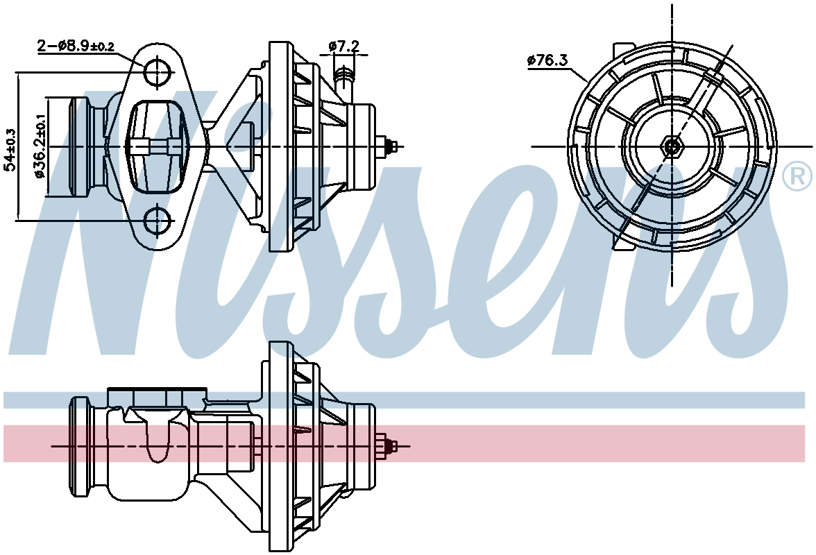Nissens EGR Valve 98390