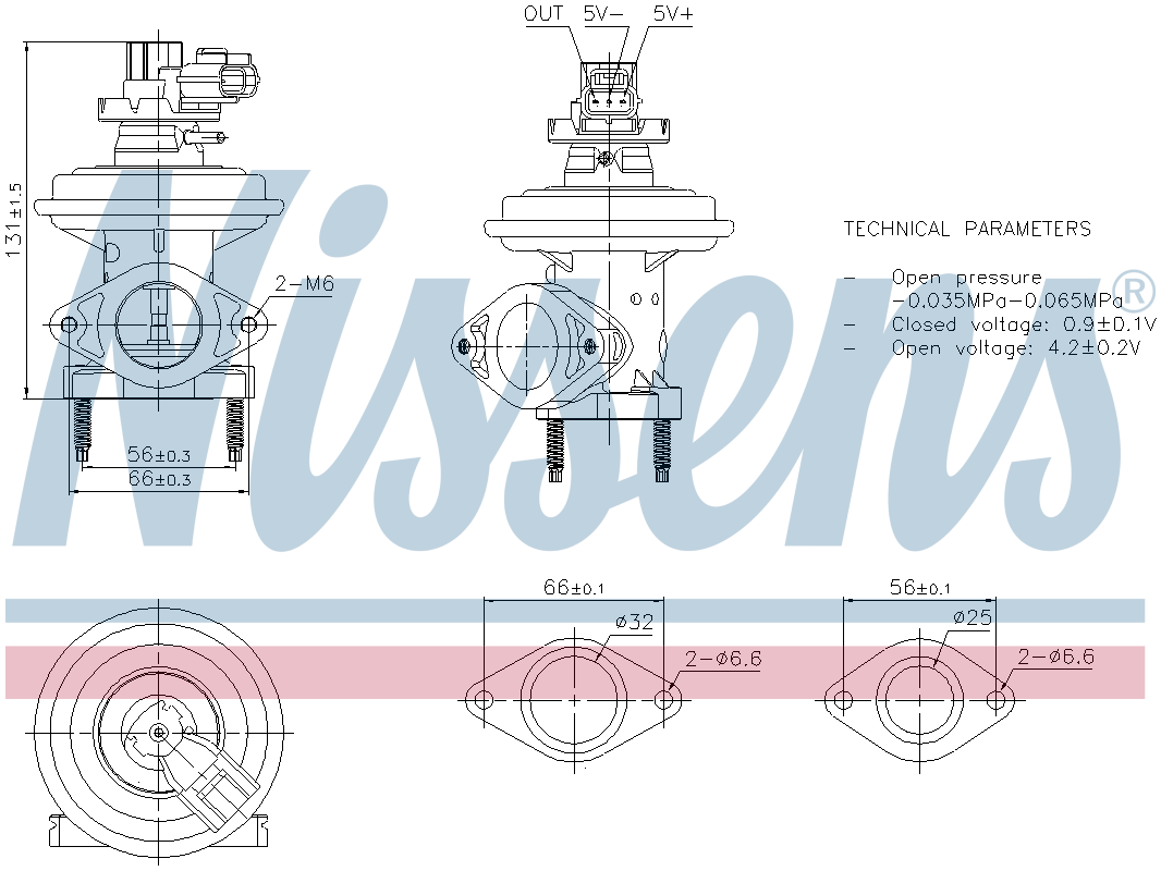 Nissens EGR Valve 98480
