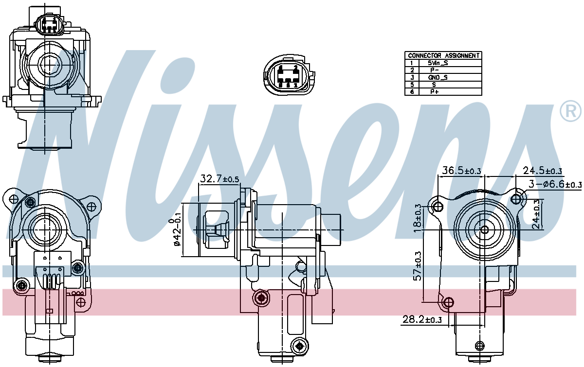 Nissens EGR Valve 98552