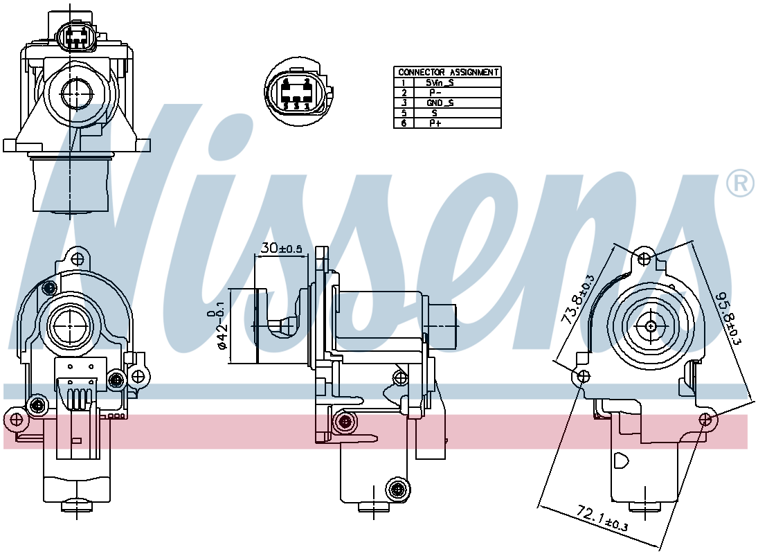 Nissens EGR Valve 98553