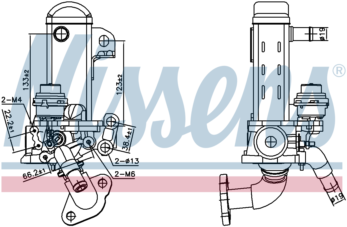 Nissens EGR Cooler 989461