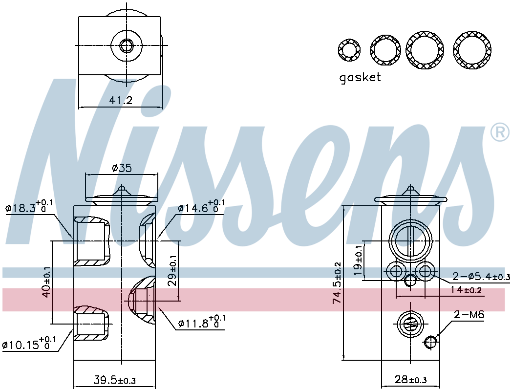 Nissens Aircon Expansion Valve 999426