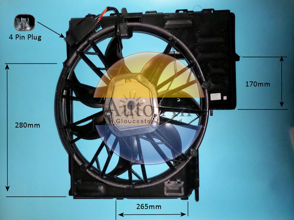 Radiator Cooling Fan – AutoAir 05-1060