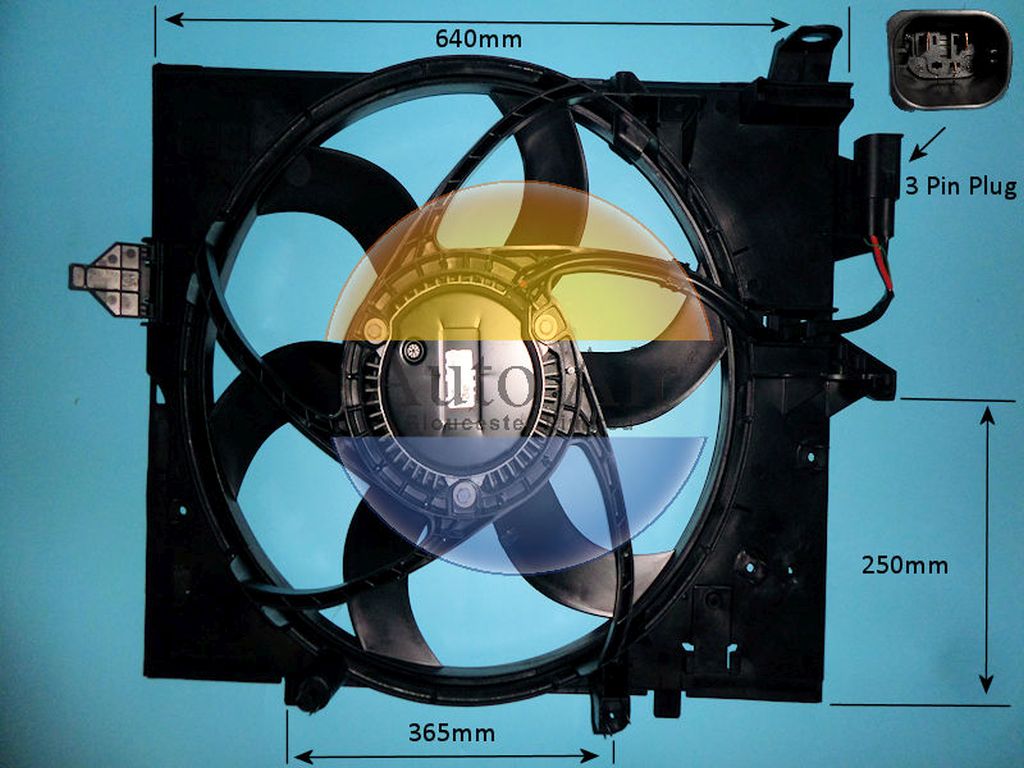 Radiator Cooling Fan – AutoAir 05-1183