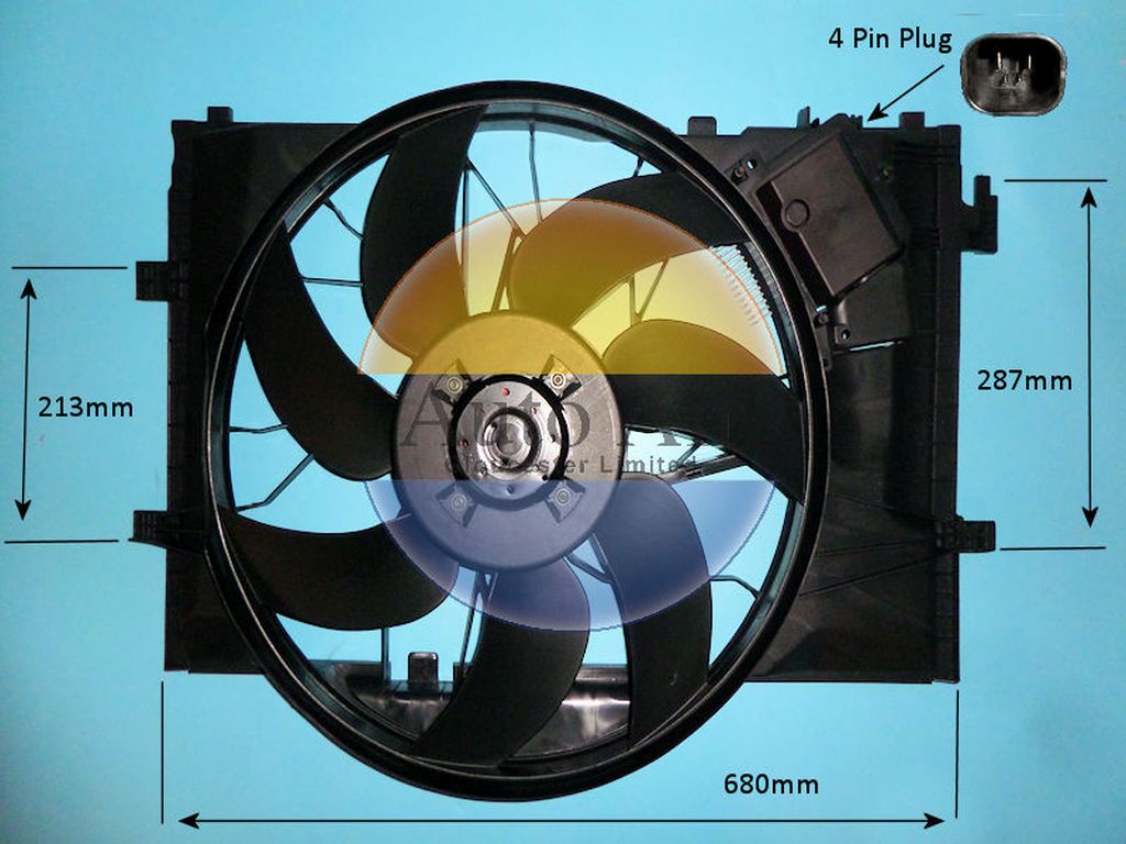 Radiator Cooling Fan – AutoAir 05-1219