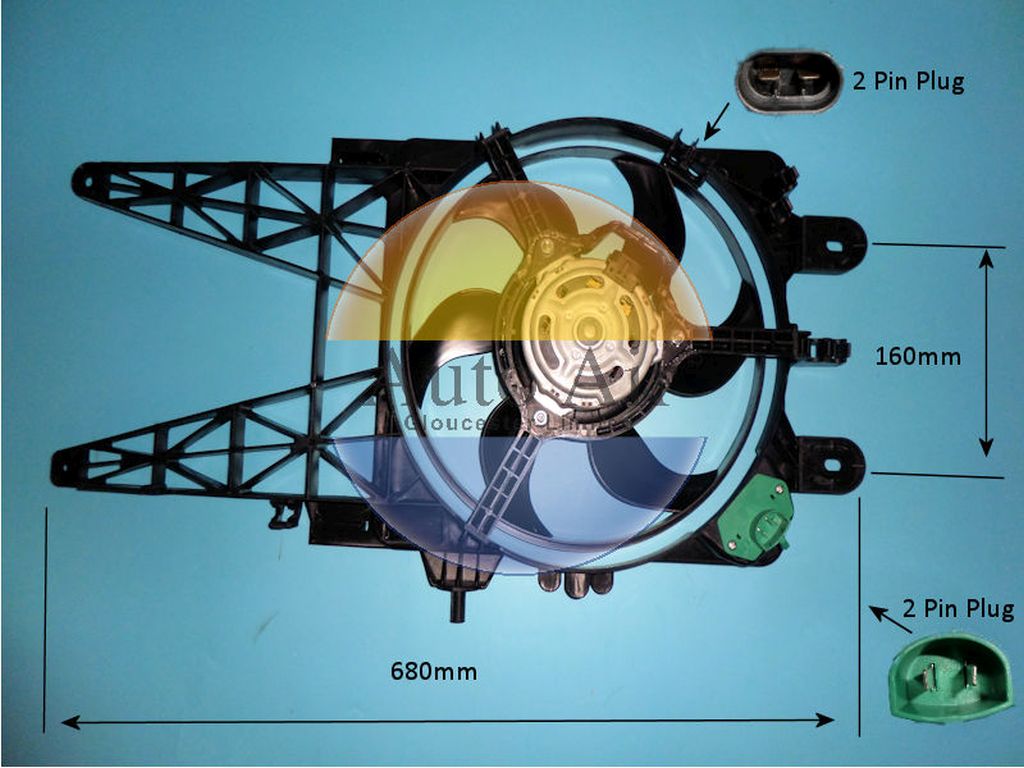 Radiator Cooling Fan – AutoAir 05-1287