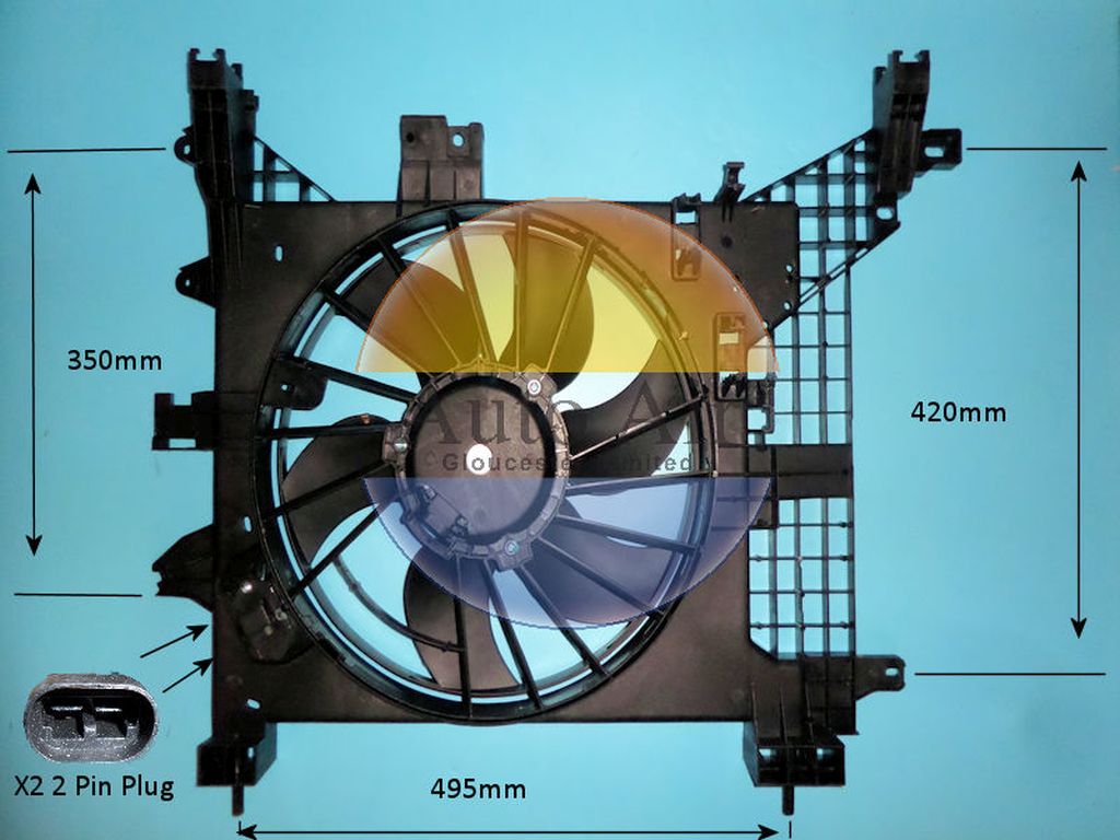 Radiator Cooling Fan – AutoAir 05-1291