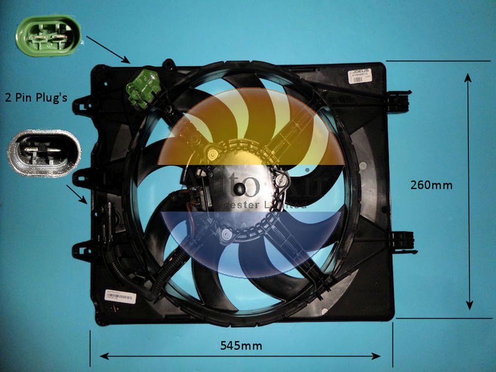 Radiator Cooling Fan – AutoAir 05-1376