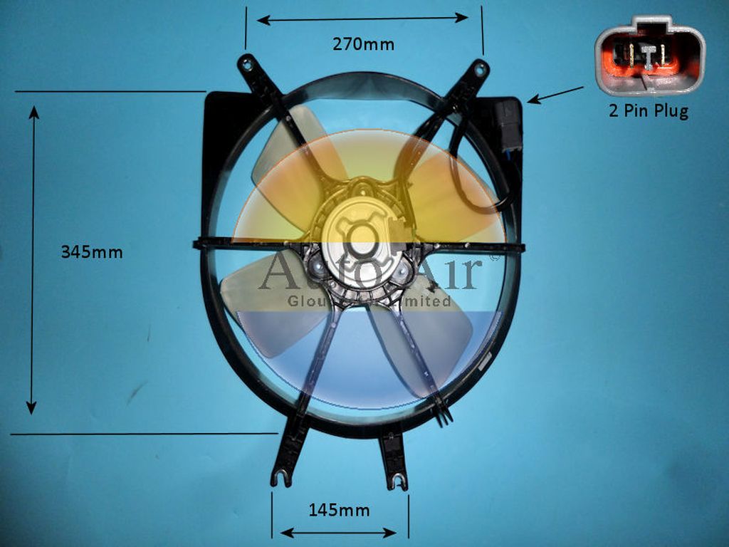 Radiator Cooling Fan – AutoAir 05-1386