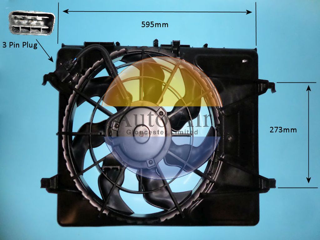 Radiator Cooling Fan – AutoAir 05-1440