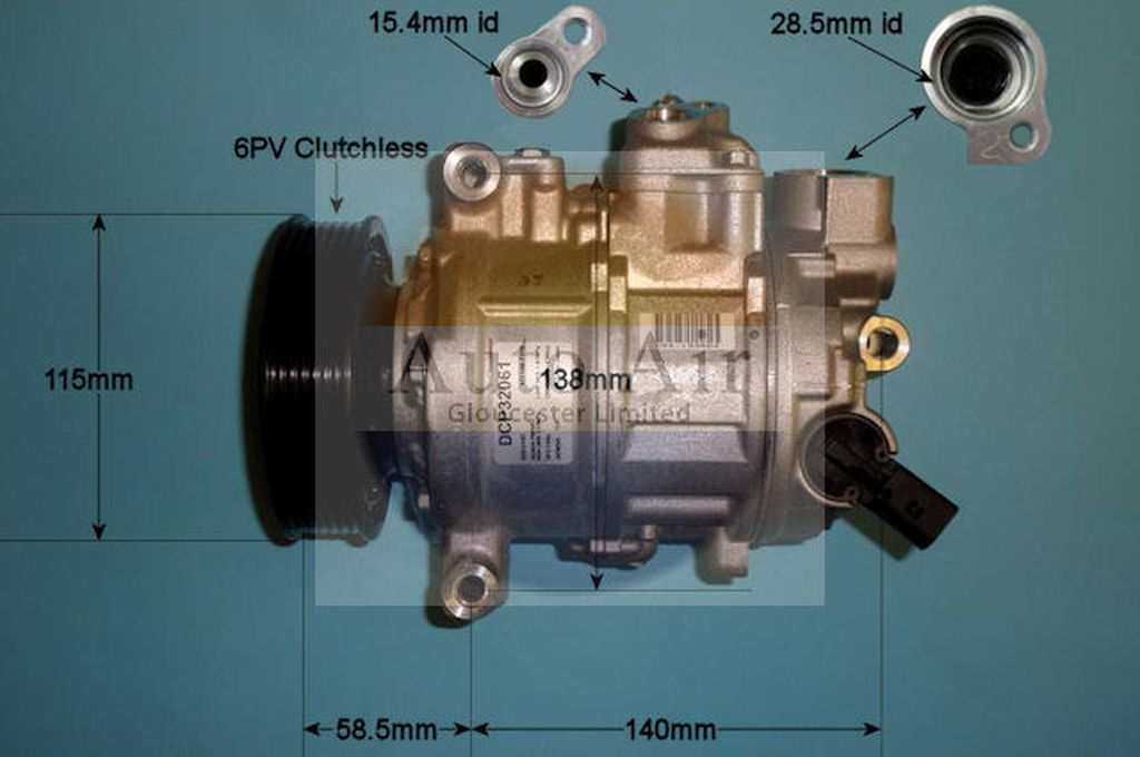Aircon Compressor Genuine OE DENSO – AutoAir 14-1275