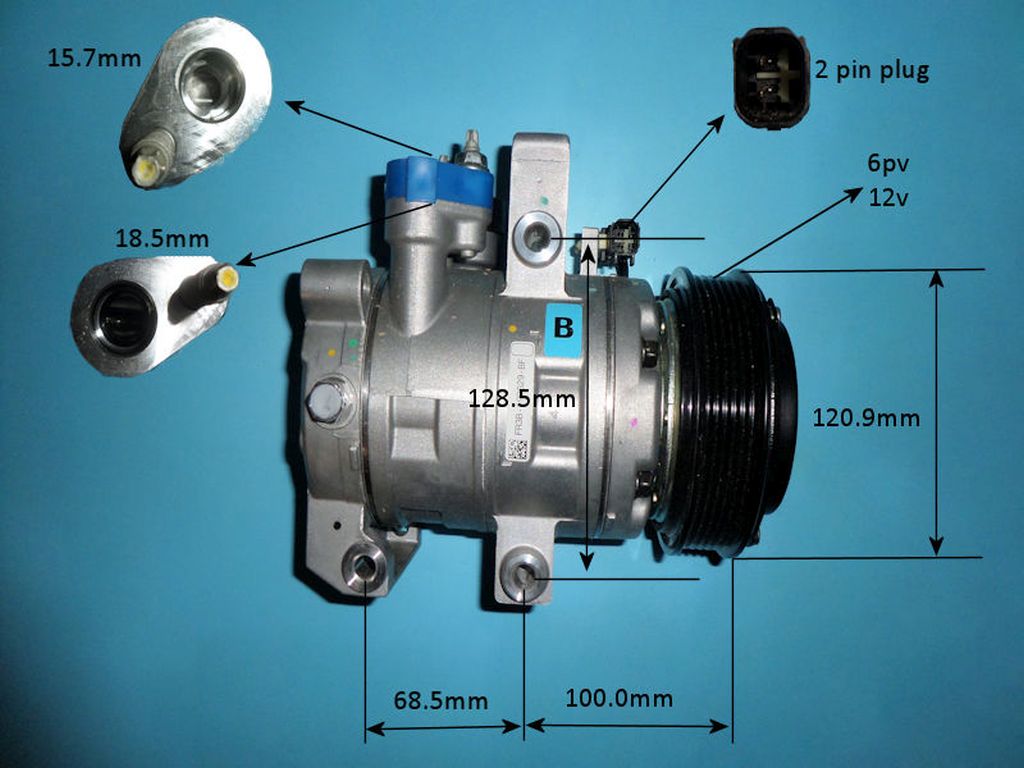 Aircon Compressor Genuine OE – AutoAir 14-1288