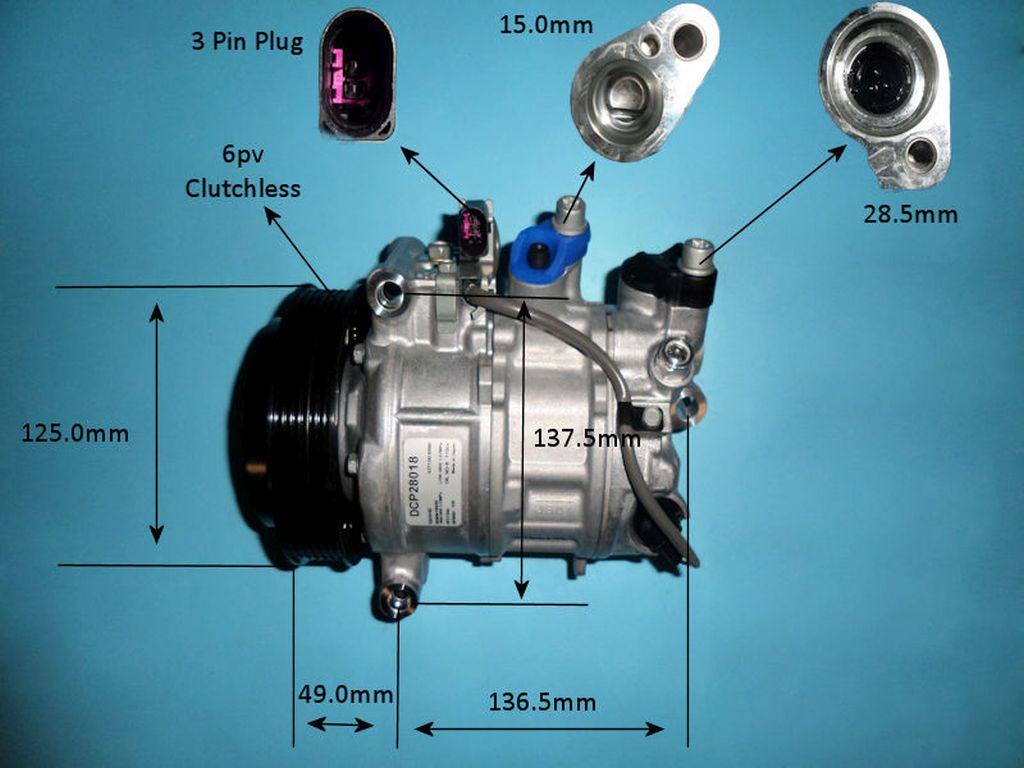 Aircon Compressor Genuine OE DENSO – AutoAir 14-5345