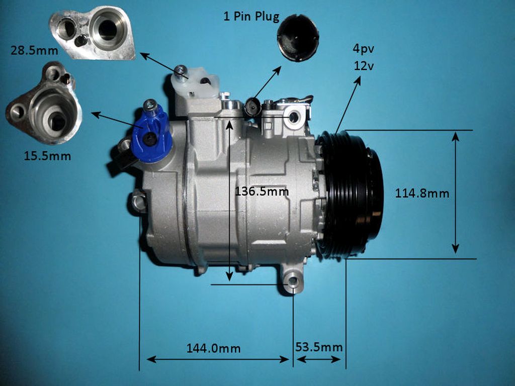 Aircon Compressor Aftermarket Quality – AutoAir 14-6468P
