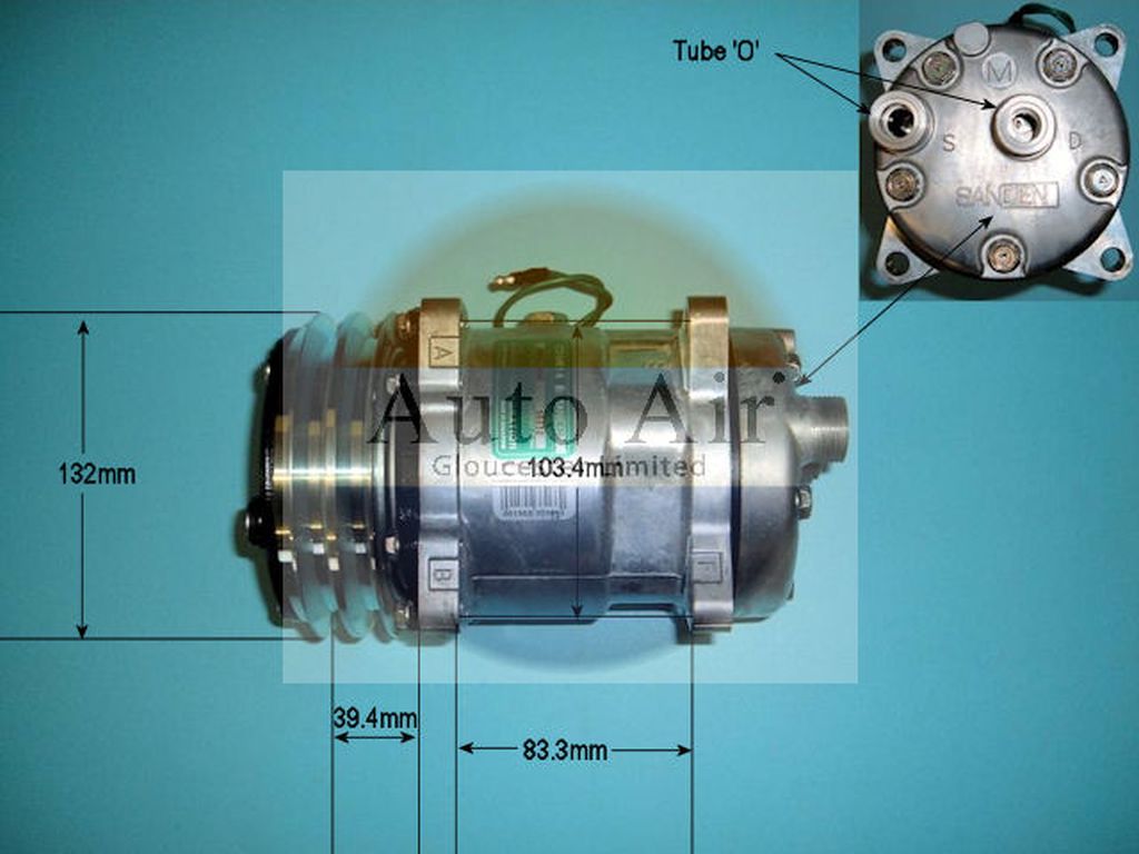 Aircon Compressor Genuine OE – AutoAir 14-6632