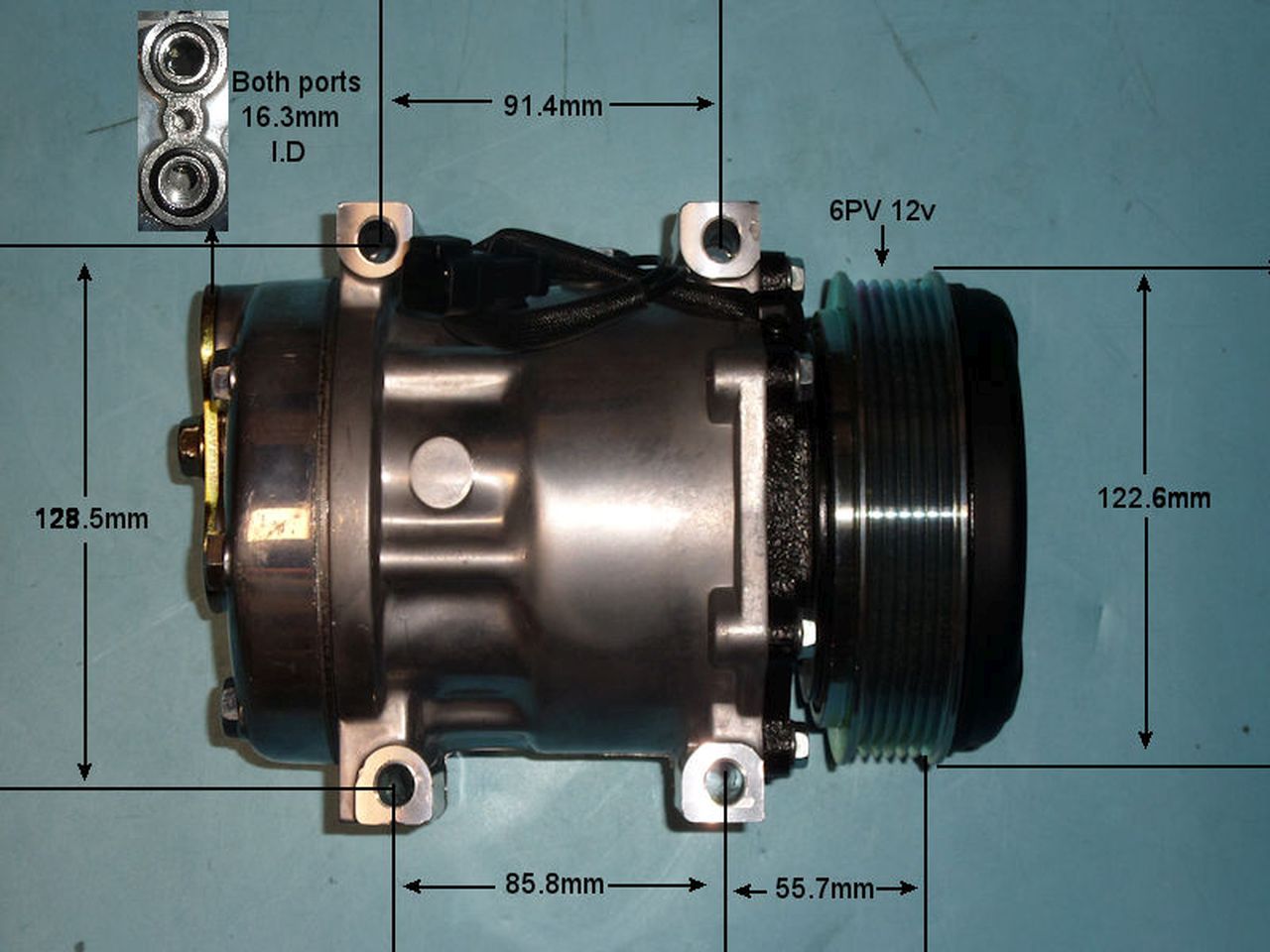 Auto Air Aircon Compressor Aftermarket – 14-8244P