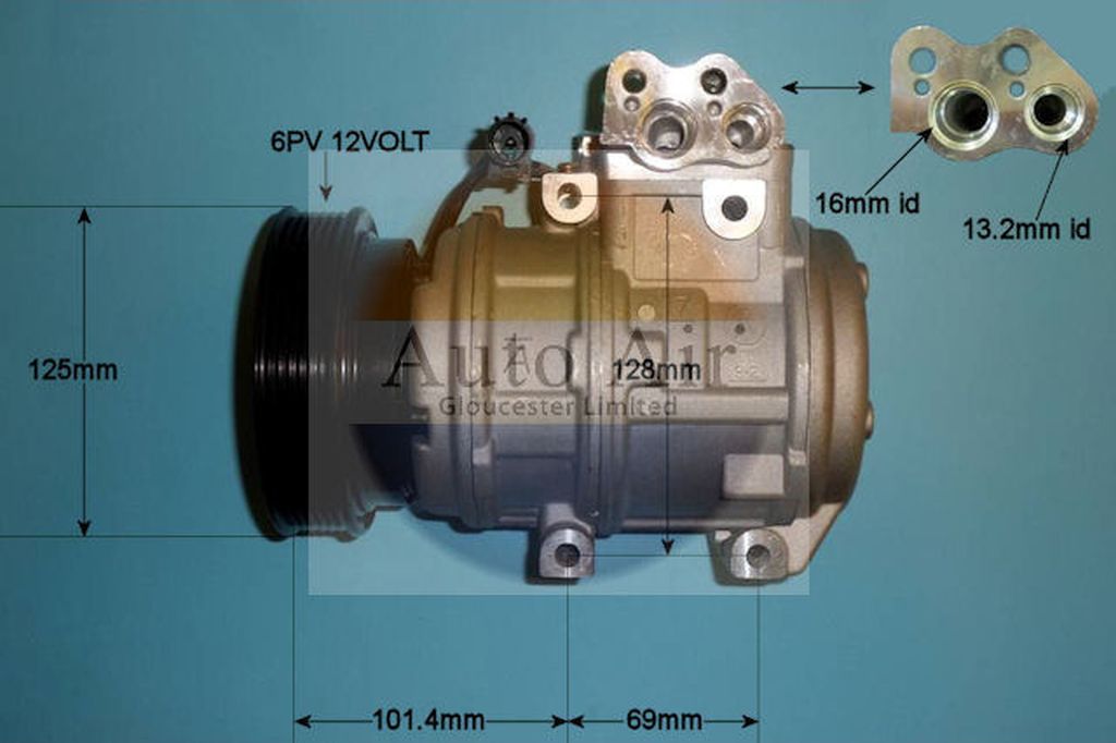 Aircon Compressor Aftermarket Quality – AutoAir 14-9726P