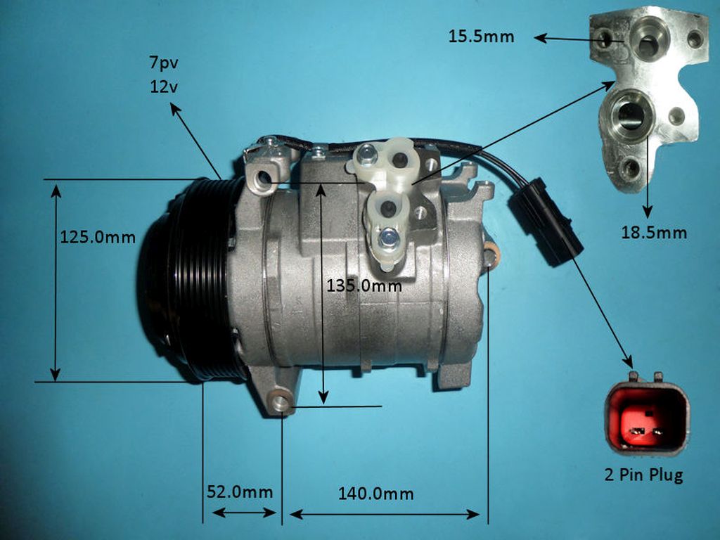 Aircon Compressor Aftermarket Quality – AutoAir 14-9771R
