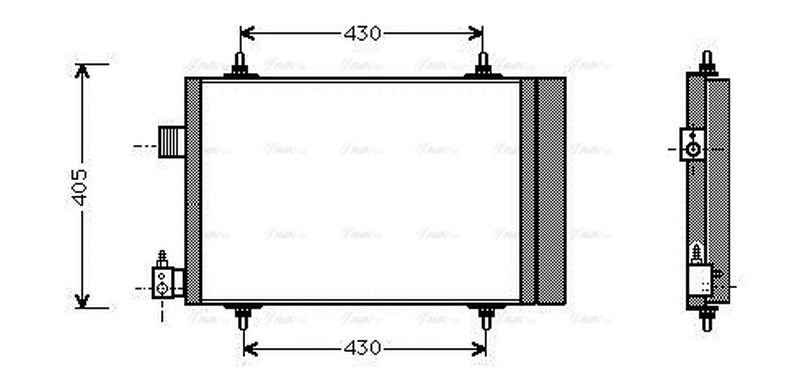 AVA Aircon Condenser CN5173D