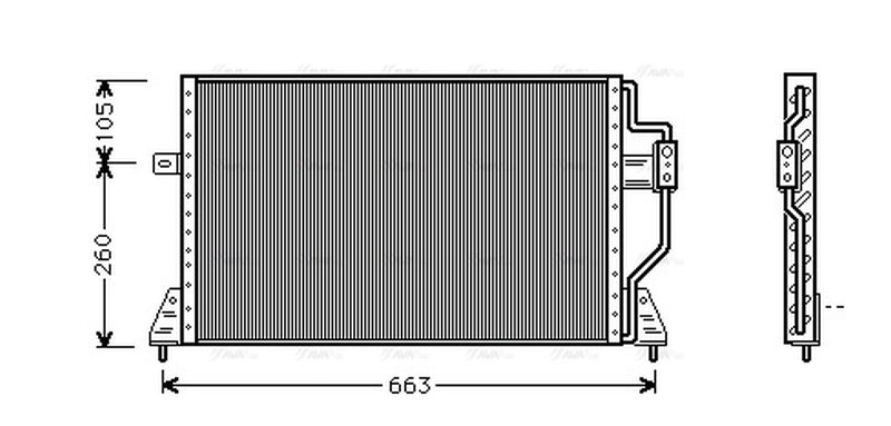 AVA Aircon Condenser CR5024