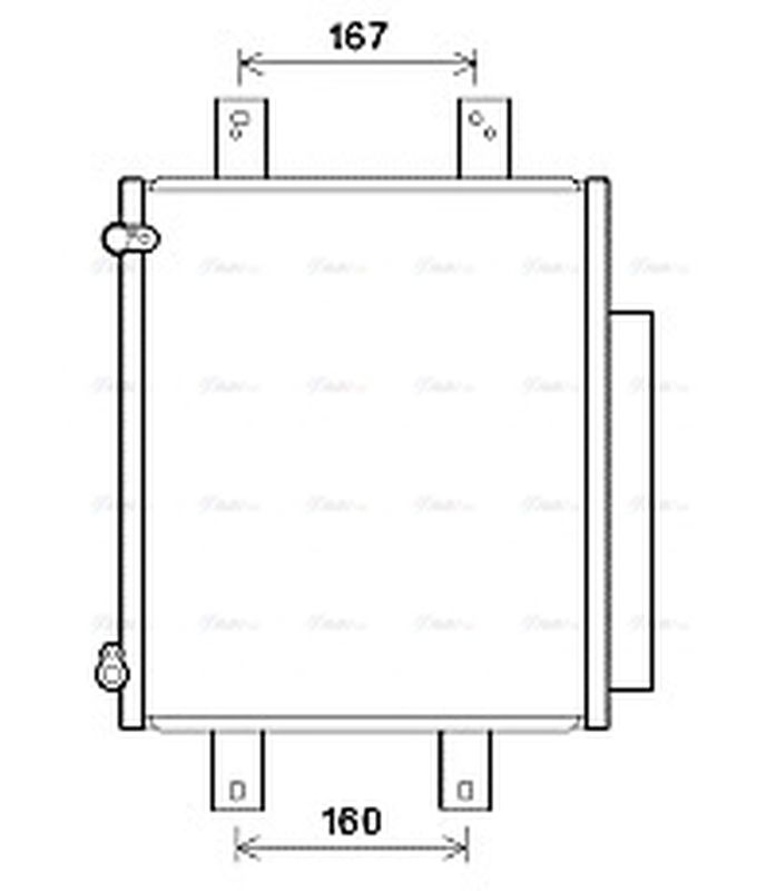 AVA Aircon Condenser DU5075D