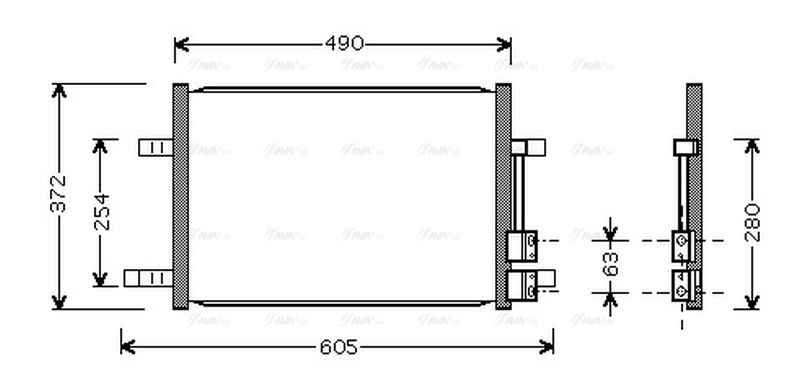 AVA Aircon Condenser FD5327