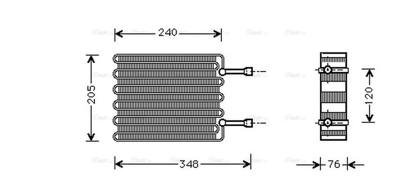 AVA Aircon Evaporator FDV022