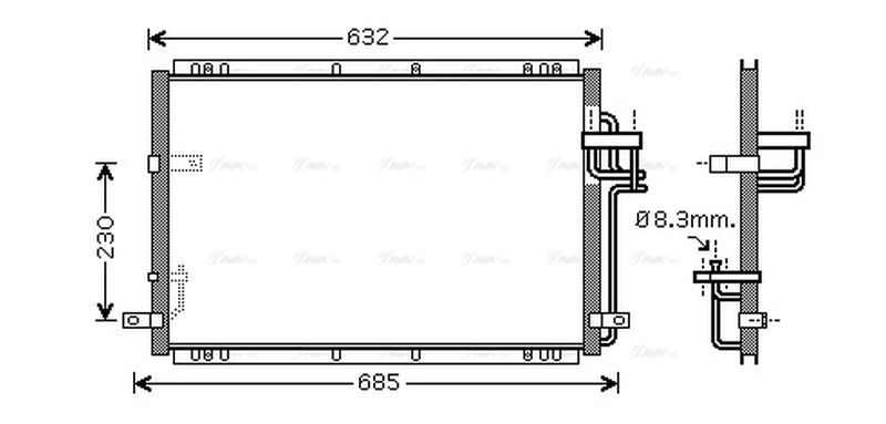 AVA Aircon Condenser KA5085