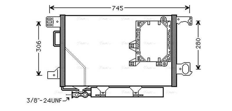 AVA Aircon Condenser MS5564D