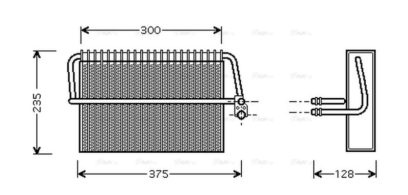 AVA Aircon Evaporator MSV325