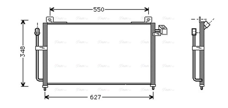 AVA Aircon Condenser MZ5141