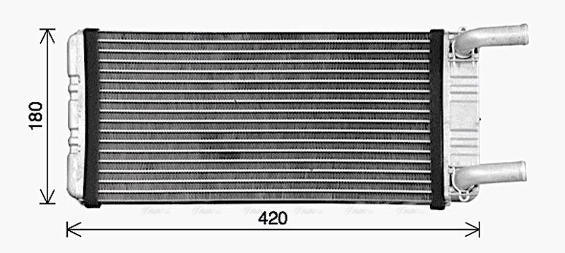 AVA Cabin Heater Core SO6001