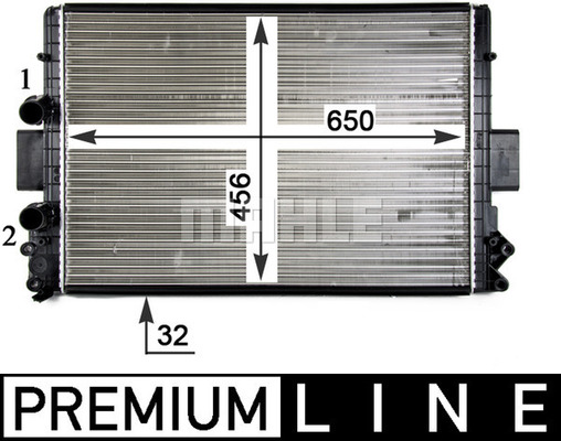 MAHLE LCV Radiator CR1105000P