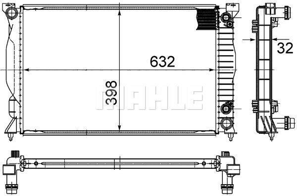 MAHLE PC Radiator CR1898000S – ARKS4Cooling.com