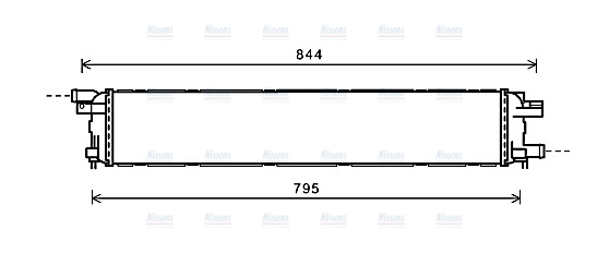 AVA Coolant Radiator AI2361