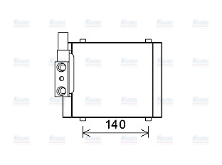 AVA Oil cooler AI3325