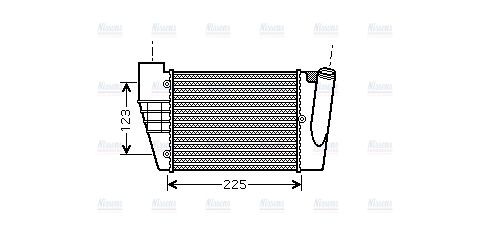 AVA Charge Air Intercooler AI4251