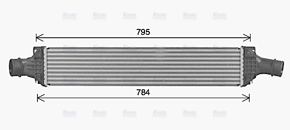 AVA Charge Air Intercooler AI4433