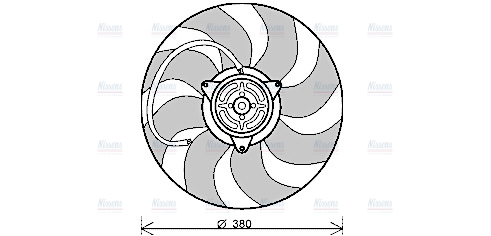AVA Radiator Fan AI7512
