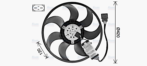 AVA Radiator Fan AI7530