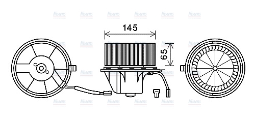 AVA Cabin Fan Blower Motor AI8375