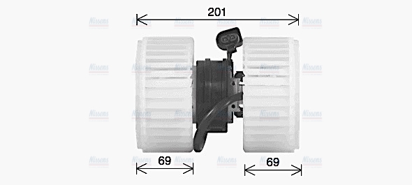 AVA Cabin Fan Blower Motor AI8443