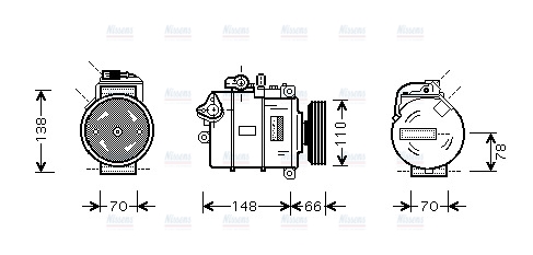 AVA Aircon Compressor AIAK226