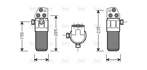 AVA Aircon Receiver Dryer Filter AID300
