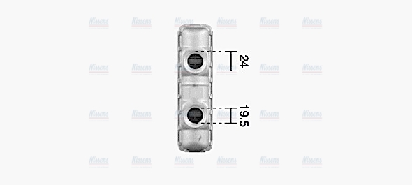 AVA Cabin Heater Core AL6158