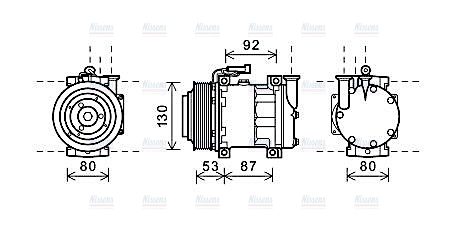 AVA Aircon Compressor ALAK122