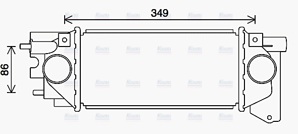 AVA Charge Air Intercooler AU4231