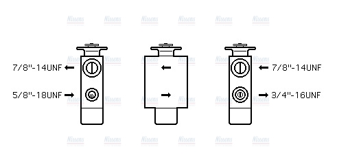 AVA Aircon Expansion Valve BW1093